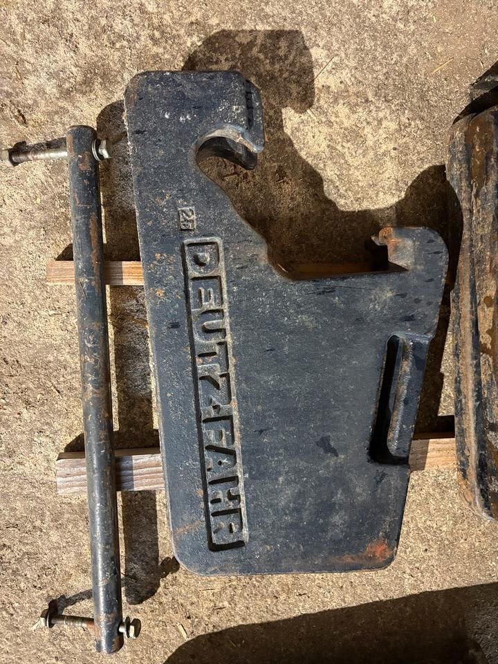 Koffergewicht Frontgewicht Deutz Fahr