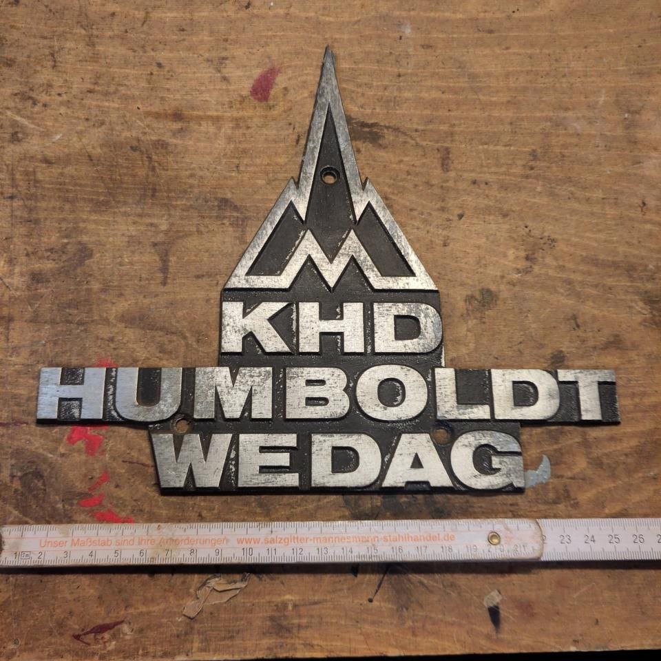 WEDAG Emblem Fabrikschild