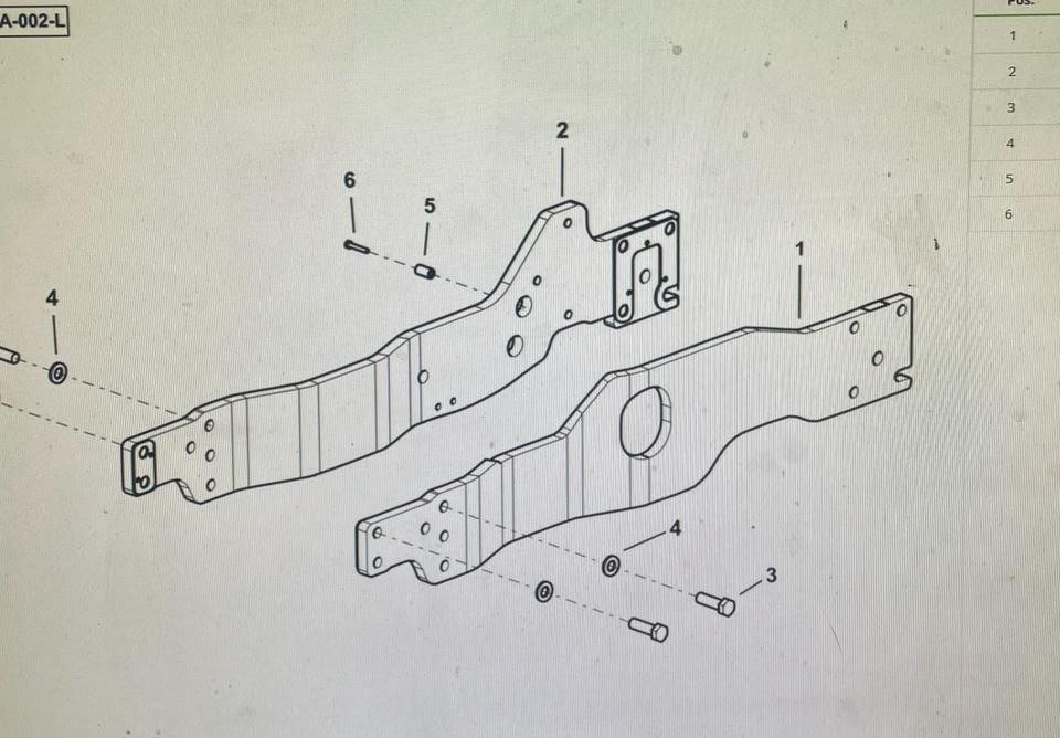 Deutz-Fahr zijconsoles consoles frames fronthefinrichting - Image 4