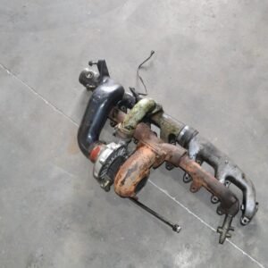 Turbolader mit Abgaskrümmer und