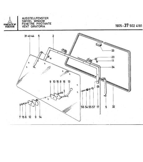 Deutz-Fahr DX Heckscheibe - Image 2