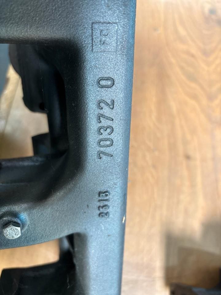 Turbolader + Abgaskrümmer + Krümmer Gleicher Deutz 70707-4 Garrett - Image 3